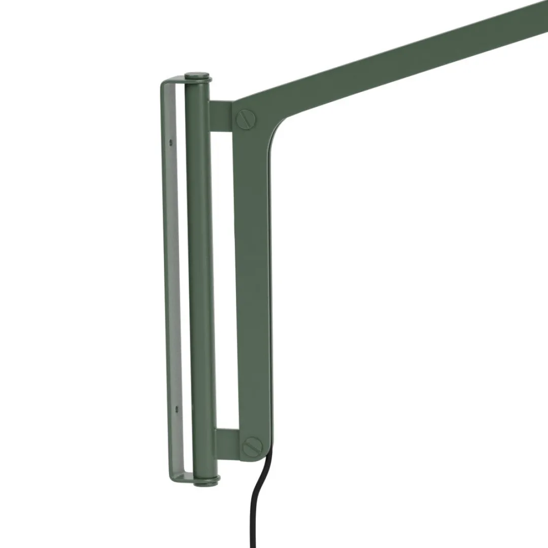 Laura Lange U17 Hasle - Væglampe - Lang - Olive Green Clearance