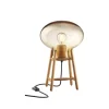 Philip Bro & Dögg Gudmundsdottir U4 Hiti - Bordlampe - Eg - Ravfarvet glas Hot