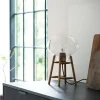 Philip Bro & Dögg Gudmundsdottir U4 Hiti - Bordlampe - Valnød - Klart glas Online
