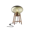 Philip Bro & Dögg Gudmundsdottir U4 Hiti - Bordlampe - Valnød - Røgfarvet glas Hot