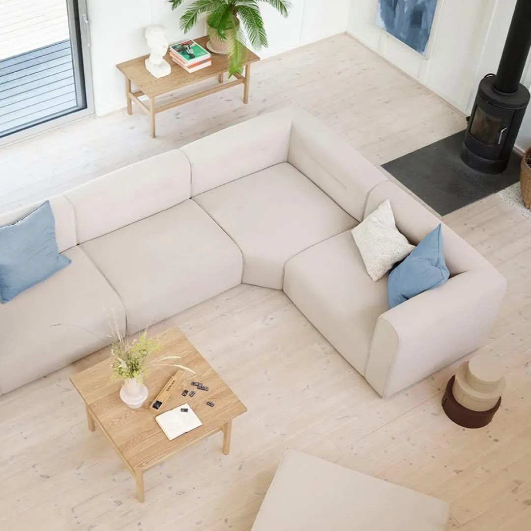 Katrine Sander X3 Drejø - Birk - Grey Beige - Ø22 Sale